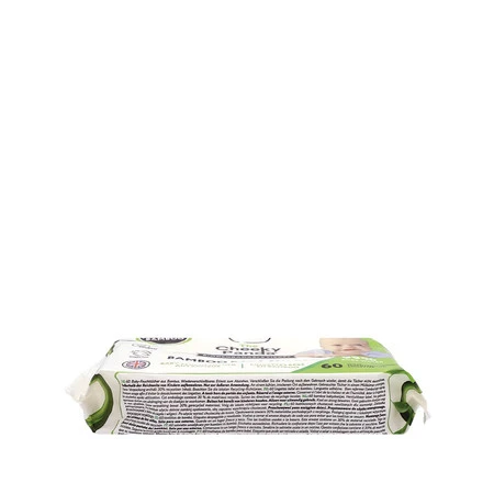 Cheeky Panda, Chusteczki nawilżane dla dzieci, 60 szt.