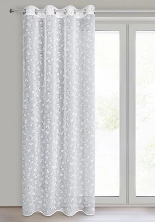 ZASŁONA GOTOWA FELINA 140 X 250 CM BIAŁY