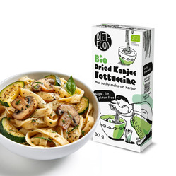 Diet-Food Suchy Makaron Konjac Fettucine Bezglutenowy 80g