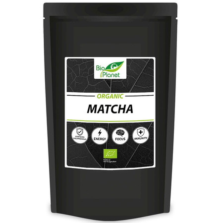 BIO PLANET HERBATA ZIELONA MATCHA BIO 100 g
