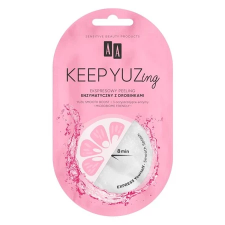 Keep Yuzing ekspresowy peeling enzymatyczny z drobinkami 7ml