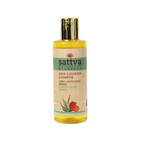 Sattva - Nawilżający szampon ziołowy Mango 210ml