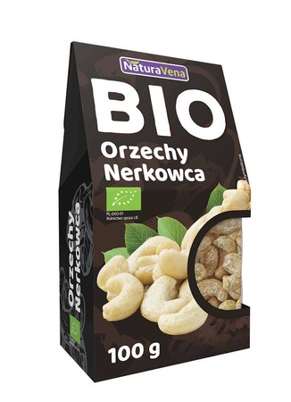 ORZECHY NERKOWCA BIO 100 g - NATURAVENA