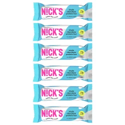 Zestaw 6x N!CK'S Nicks Triple Chocolate Protein Bar Baton proteinowy bez cukru 50g
