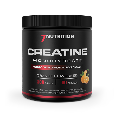 7Nutrition Creatine Monohydrate 300g   Orange