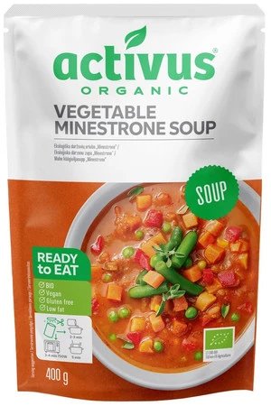 Activus Zupa warzywna Minestrone BIO 400 g