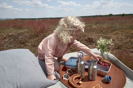 Lassig Lunchbox ze stali nierdzewnej Adventure Traktor