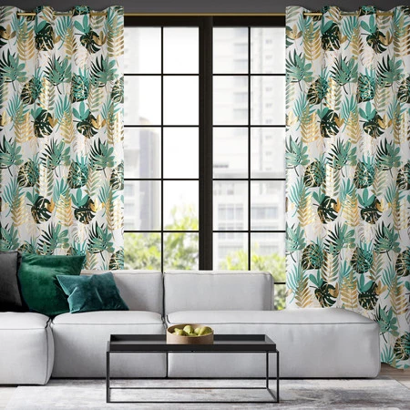 ZASŁONA GOTOWA MALTA 140 X 250 CM BIAŁY