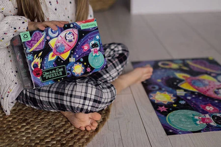Mudpuppy Puzzle świecące w ciemności Kosmiczne marzenia 100 elementów 5+