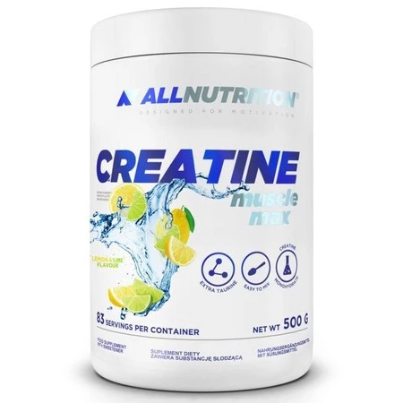 Allnutrition Creatine Muscle Max Monohydrat 500 g smak cytryna