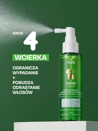 Yope Grow My Hair Serum-kuracja na noc do skóry głowy 110ml