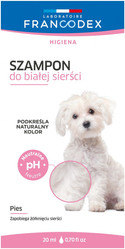 FRANCODEX Szampon dla psa o białej sierści Saszetka 20ml
