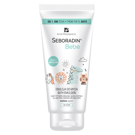 Seboradin Bebe emulsja do mycia intensywnie nawilżająca 200ml