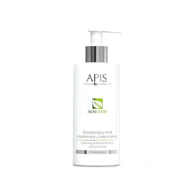Acne-Stop Cleansing Antibacterial Toner oczyszczający tonik antybakteryjny z zieloną herbatą 300ml - Nabea.pl