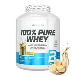 BioTech USA 100% Pure Whey 2000g smak banan