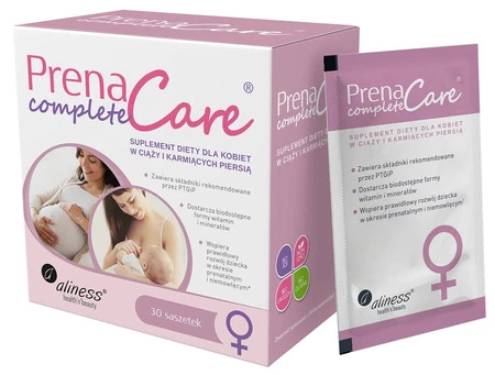 Aliness PrenaCare® Complete dla kobiet w ciąży i karmiących x 30 saszetek