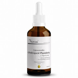 The Novus Liposomalny Ostropest plamisty z Piperyną krople 50 ml