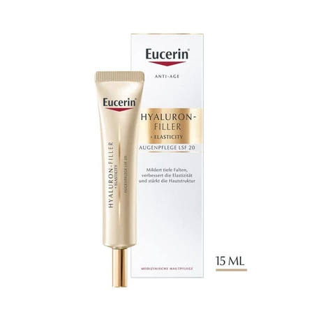 EUCERIN HYALURON-FILLER + ELASTICITY KREM POD OCZY SPF 20 15ML