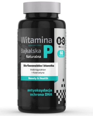 BioOrganic Witamina P Bajkalska na wsparcie zdrowia jelit 60 kaps. KRÓTKA DATA 2025-12-20