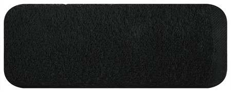 Ręcznik Gładki2 (17), 70 x 140 cm, Czarny