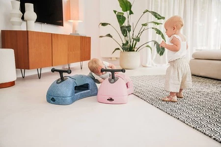 SCOOTANDRIDE My First Ewolucyjny jeździk pchacz 3w1 6 m+ Steel