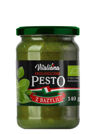VITALIANA PESTO Z BAZYLII BIO 140 g
