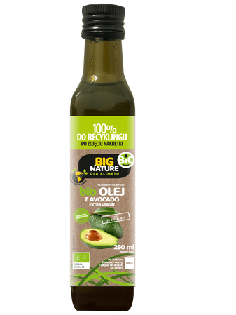 Big Nature Olej z avocado BIO 250 ml