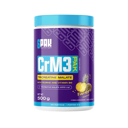 6PAK CrM3 PAK 500g JAR PINEAPPLE