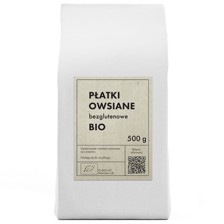 THE PLANET PŁATKI OWSIANE BEZGLUTENOWE BIO 500 g