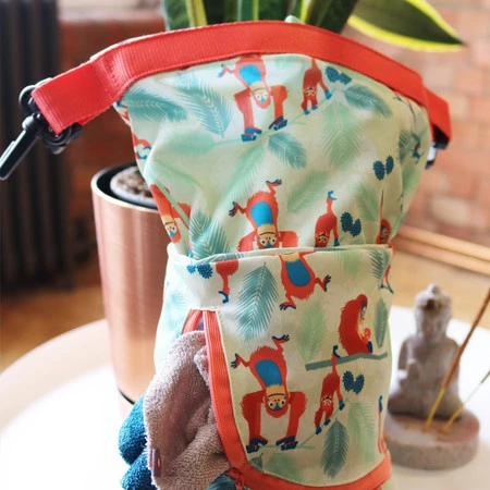 Close, Wielorazowy worek z zapięciem, Orangutan