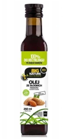 Big Nature Olej ze słodkich migdałów  250 ml