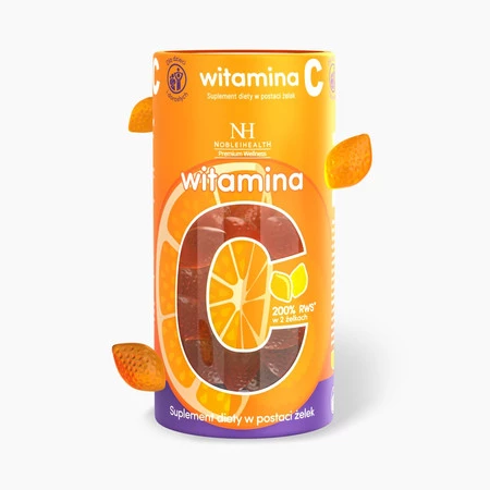 Noble Health Witamina C w żelekach 300g