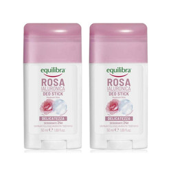 Zestaw: 2x Equilibra Róża Dezodorant w sztyfcie 50 ml