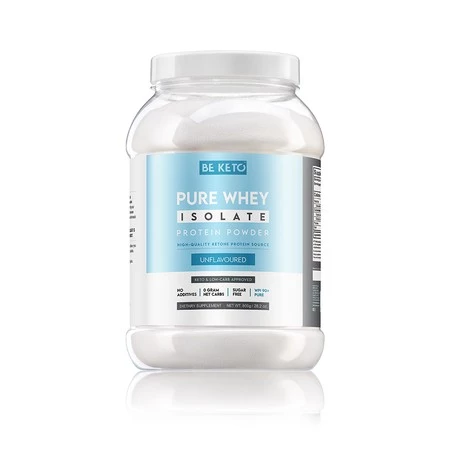 BeKeto Izolat Białka Czysty 800 g Bezsmakowy