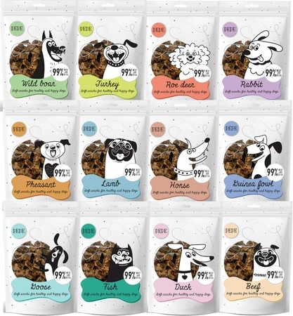 PAKA ZWIERZAKA Pepe Mini Chunkies Wild Boar Dzik 70g