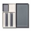 OXO-Organizer regulowany do szuflad L szaryGoodGri
