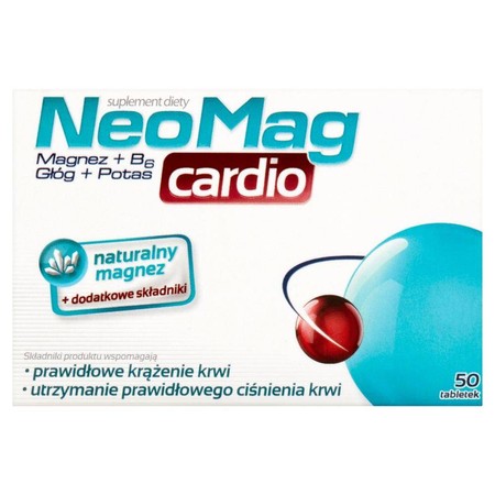  Aflofarm − NEOMAG CARDIO, tabletki − 50 szt.