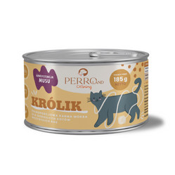 Perro CATering Królik – karma mokra dla kotów - 185g