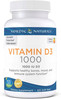 Nordic Naturals Vitamin D3 1000 IU witamina D3 na wsparcie kości 120 kaps. smak pomarańcza