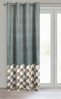 ZASŁONA GOTOWA D91 GINA 140 X 250 CM STALOWY