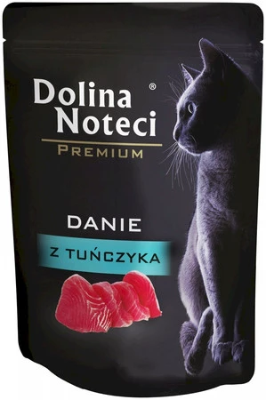 DOLINA NOTECI Premium Kot Danie z Tuńczyka PAKIET 10x85g