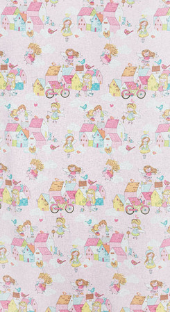 ZASŁONA GOTOWA POLLY 140 X 250 CM RÓŻOWY