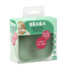 Beaba Silikonowa miseczka z przyssawką sage green
