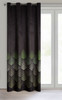 ZASŁONA GOTOWA ANGELINA 140 X 250 CM CZARNY