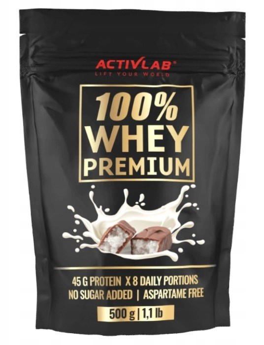ActivLab 100% Whey Premium odżywka białkowa 500g smak kokos z czekoladą - Nabea.pl