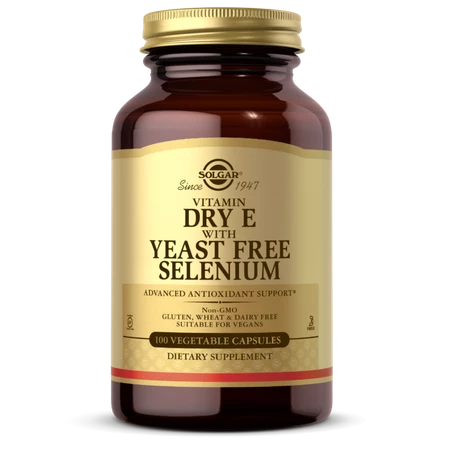 Dry Vitamin E with Yeast Free Selenium (100 kaps.)