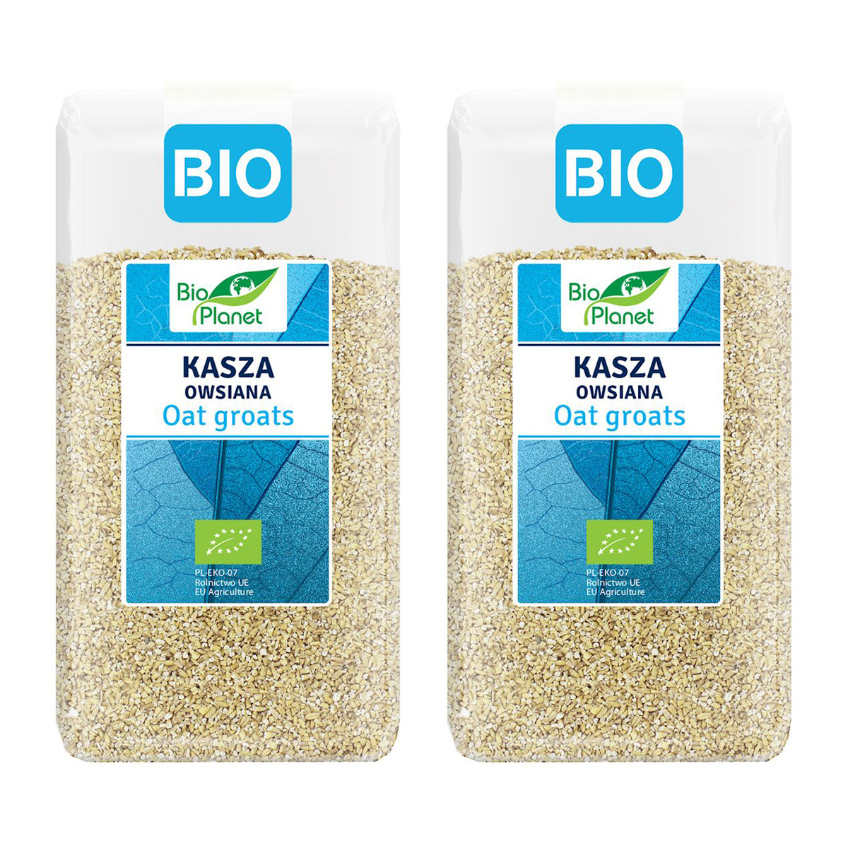 Zestaw 2x KASZA OWSIANA BIO 500 g - BIO PLANET - Nabea.pl