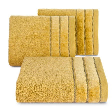 Ręcznik musztardowy DONA 70X140