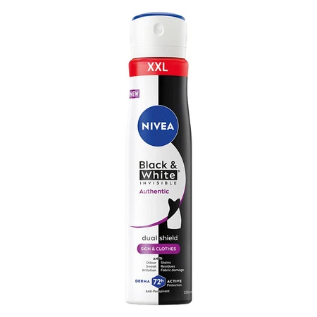 Black&amp;White Invisible Authentic antyperspirant spray 250ml