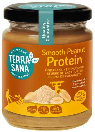 TERRASANA KREM PROTEINOWY Z ORZESZKÓW ZIEMNYCH BIO 250 g